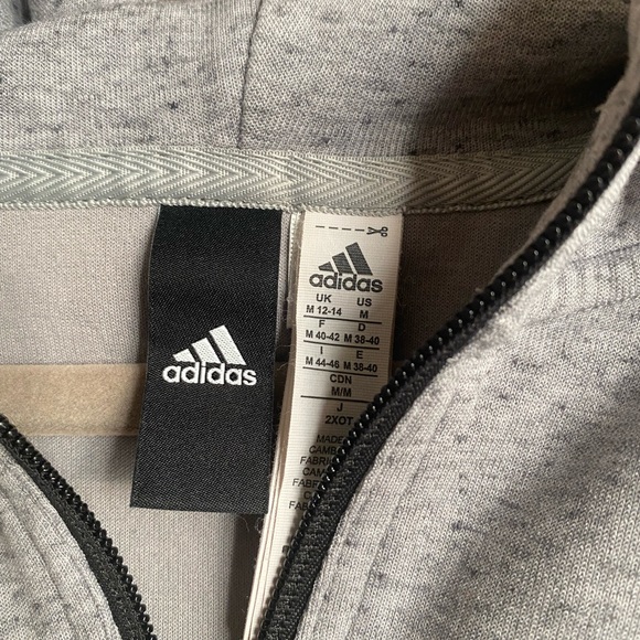 Adidas Unisex Zip Hoodie - Picture 2 of 4